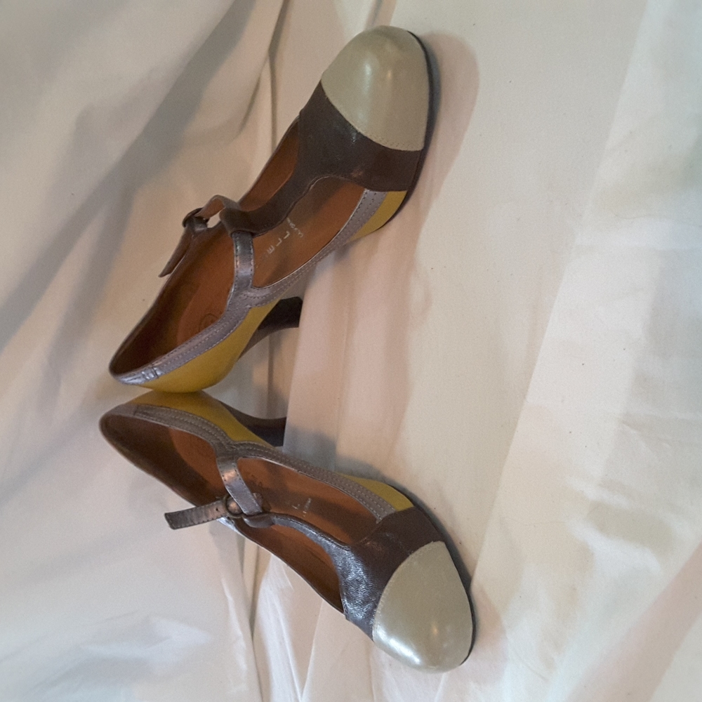 Jeffery Campbell Ibiza Last T- strap heels